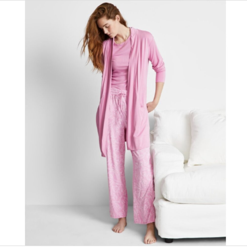 State of Day Women's Knit Layering Wrap, Thulian Pink, NWT